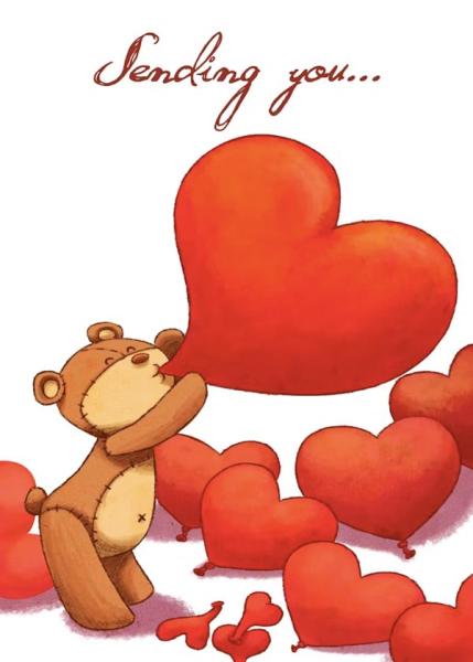 Teddy-Bear-Heart Teddy-Bear-Heart